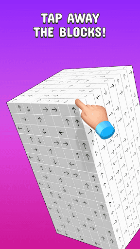 Tap to Unblock 3d Cube Away screenshot 1 - screenshot