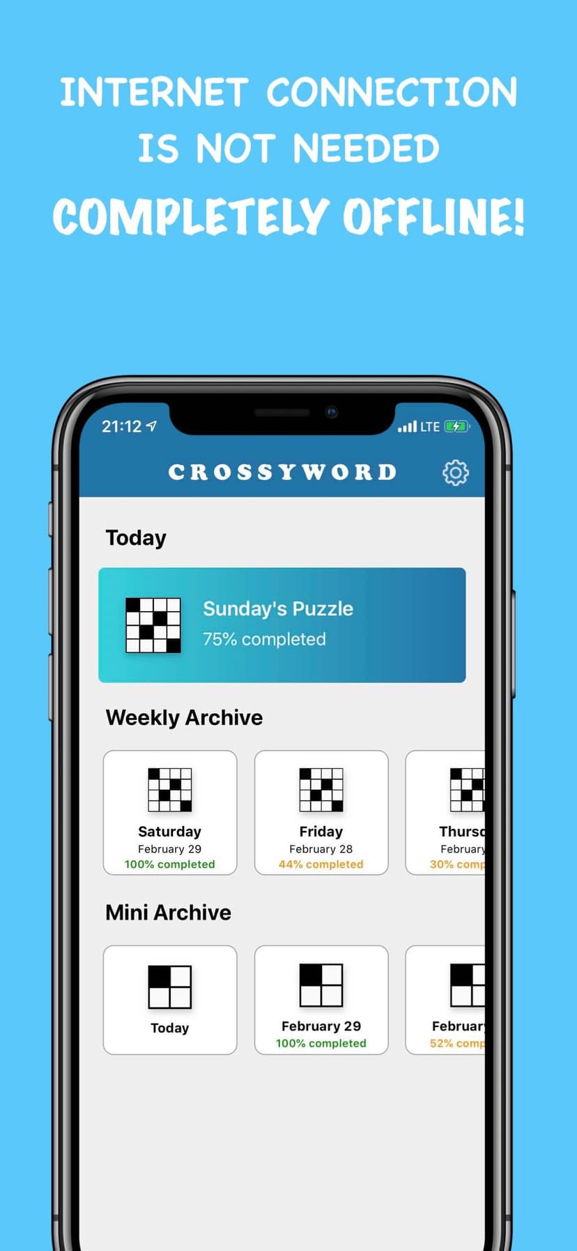 Daily Crossword Puzzles screenshot 3 - screenshot
