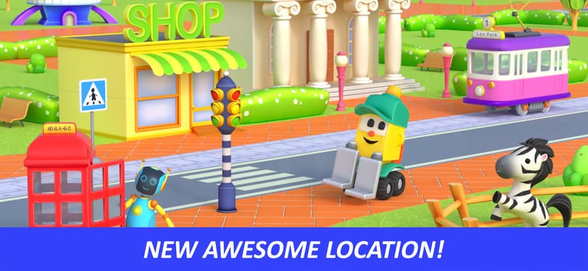 Leo's World: cars & adventures screenshot 1 - screenshot