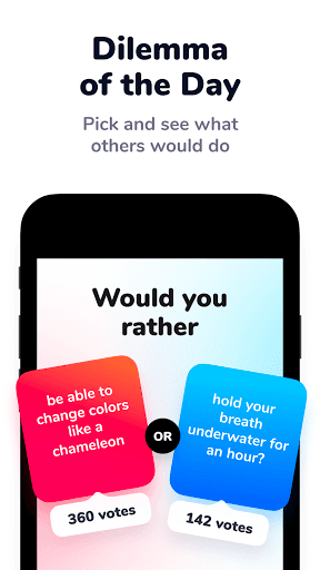 Dilemmaly - Would you rather? screenshot 4 - screenshot
