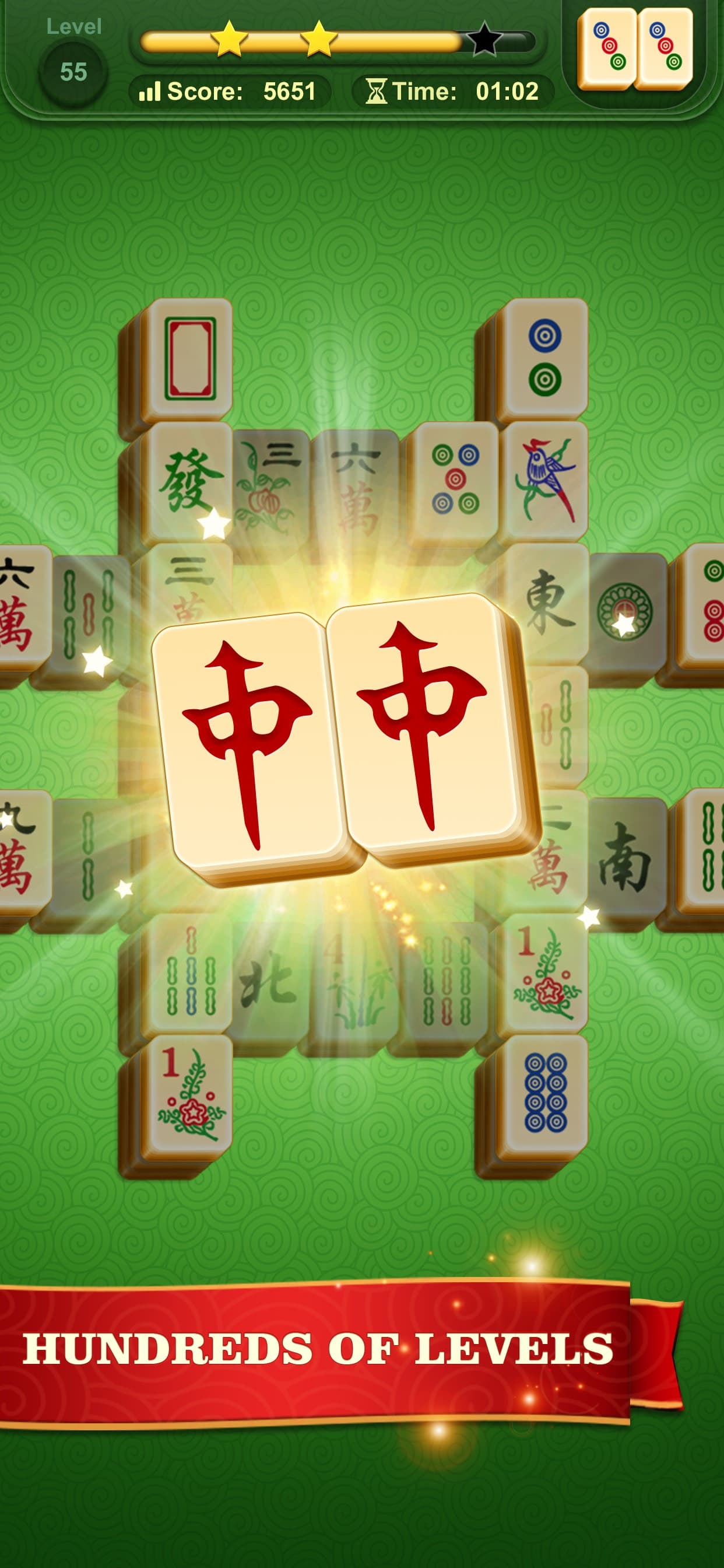 Mahjong Solitaire: Match Tiles screenshot 2 - screenshot