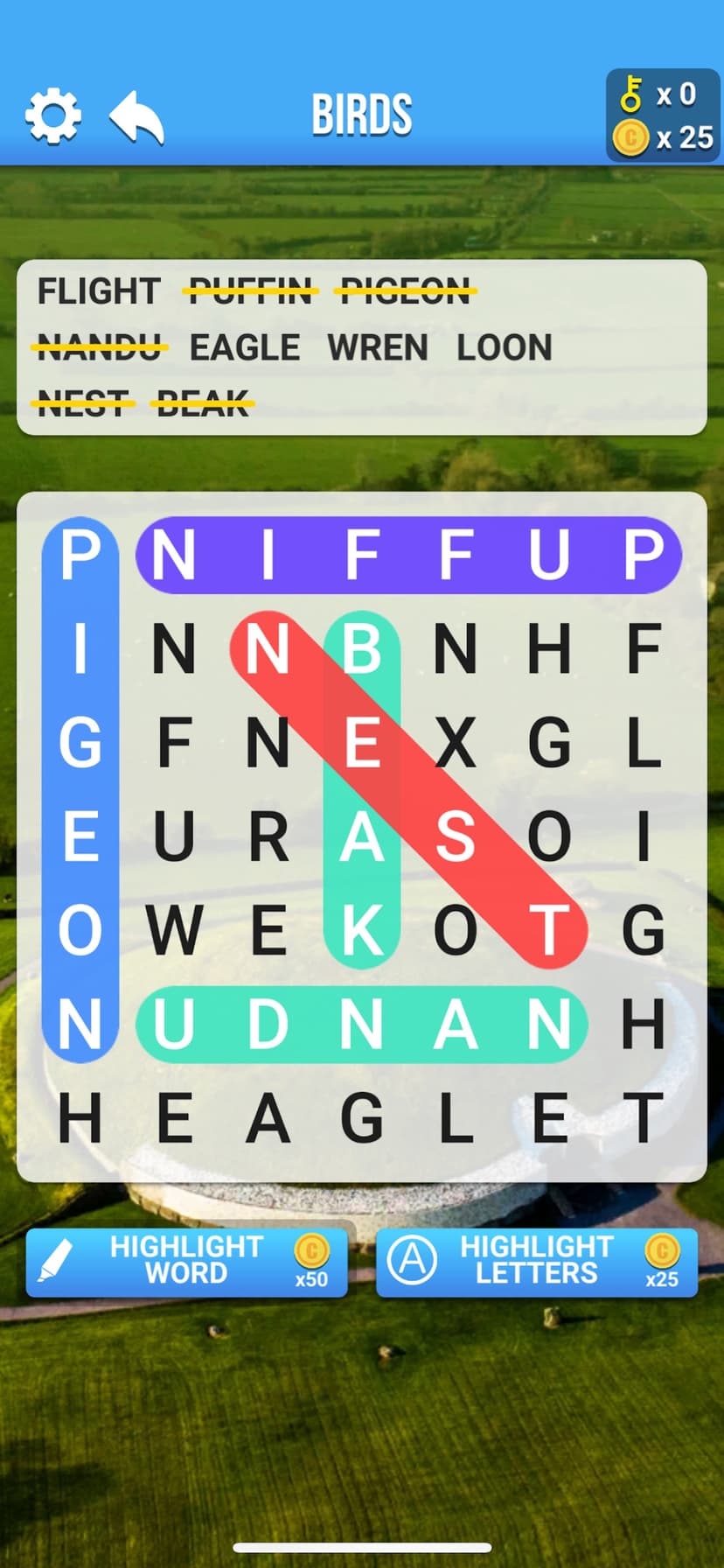 Word Search - Wordscapes Game screenshot 4 - screenshot
