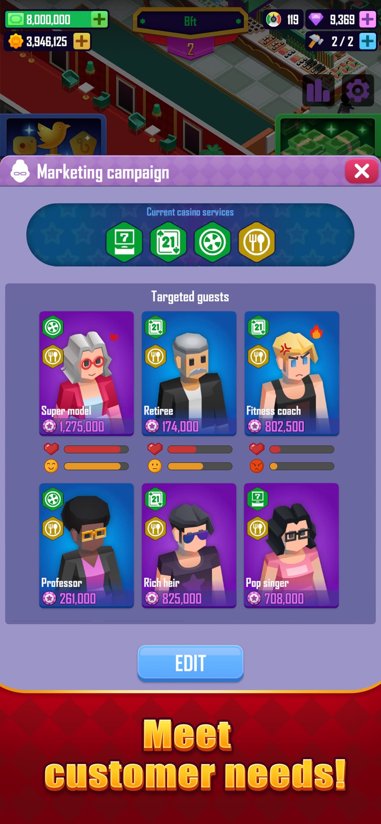Idle Vegas Resort - Tycoon screenshot 6 - screenshot