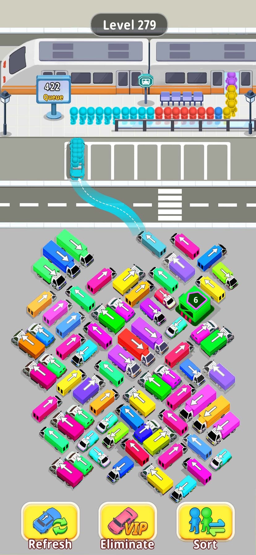 Traffic Out - Car Bus Jam 3D screenshot 5 - screenshot