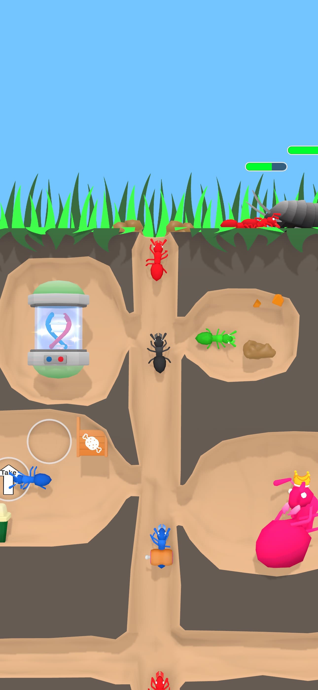 Empire of Ants - Idle Game screenshot 1 - screenshot