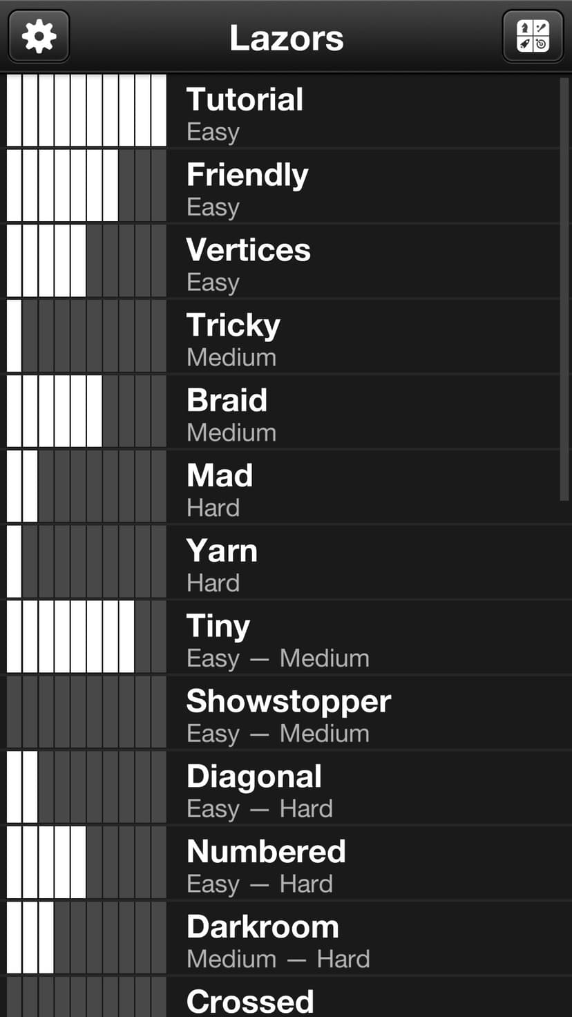 Lazors screenshot 5 - screenshot