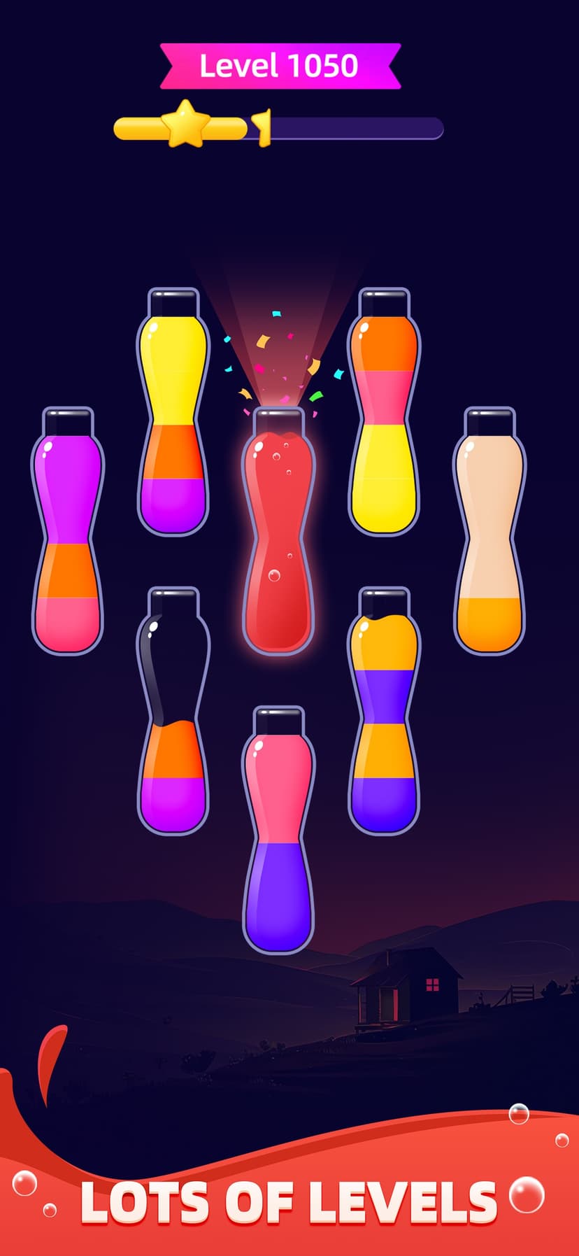 Water Sort: Offline Color Game screenshot 2 - screenshot