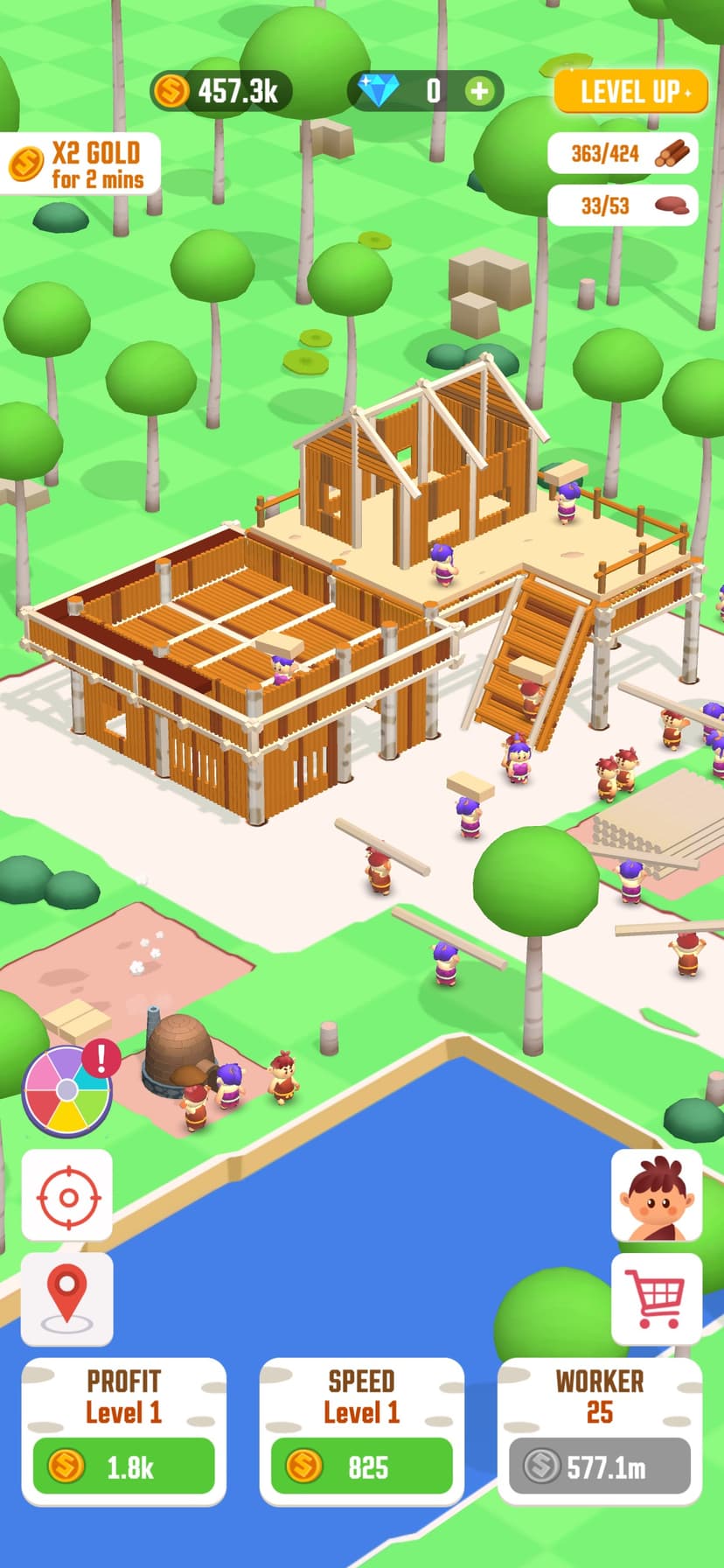 Idle Jungle: Survival Builder screenshot 5 - screenshot