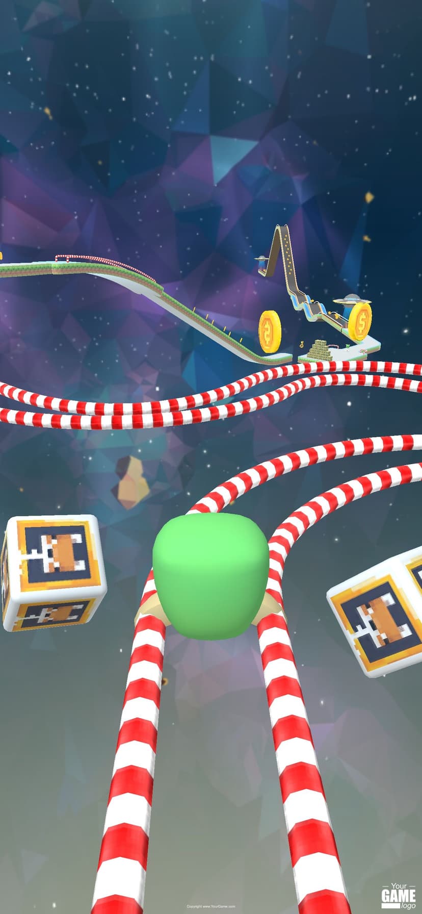 Fly Ball: Sky Parkour screenshot 4 - screenshot