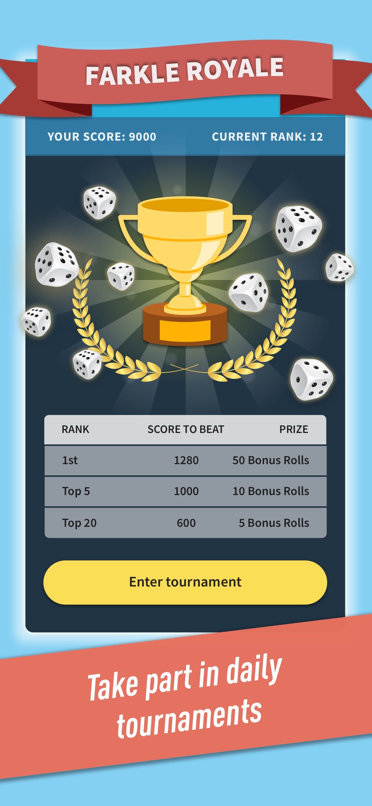 Farkle Friends! Dice Game screenshot 3 - screenshot
