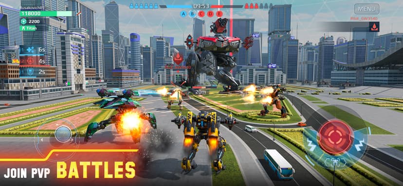 War Robots Multiplayer Battles screenshot 1 - screenshot