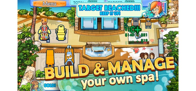 Sally's Spa screenshot 1 - screenshot