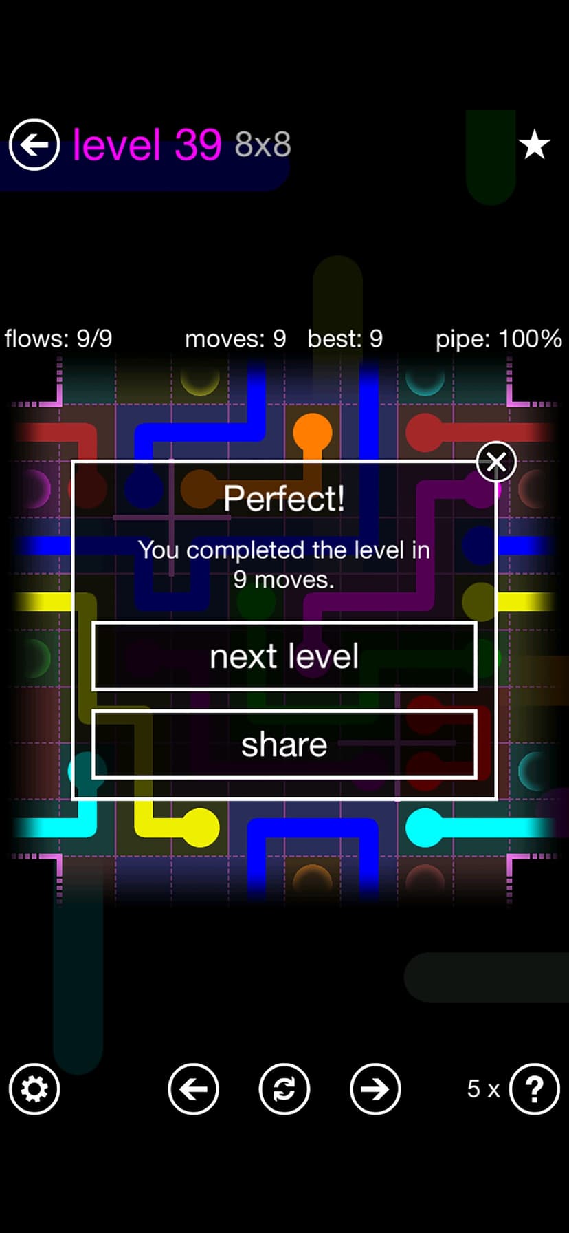 Flow Free: Warps screenshot 3 - screenshot