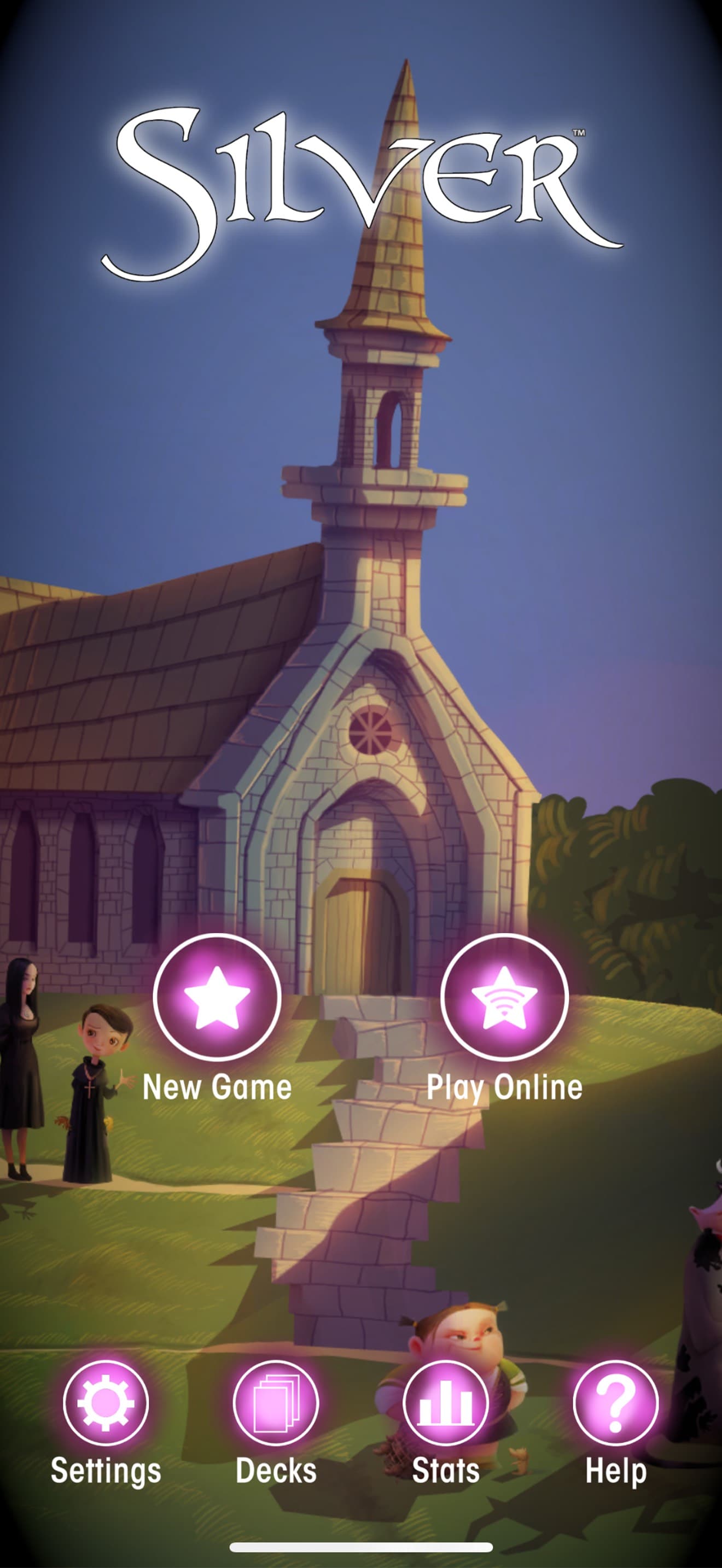 Silver Card Game screenshot 1 - screenshot