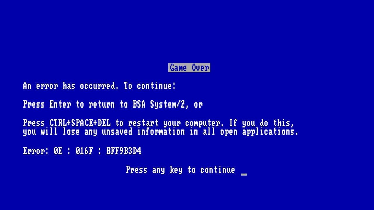 Null - screenshot