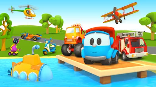 Leo 2: Puzzles & Cars for Kids screenshot 1 - screenshot