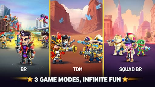 Battle Stars : 4v4 TDM & BR screenshot 2 - screenshot