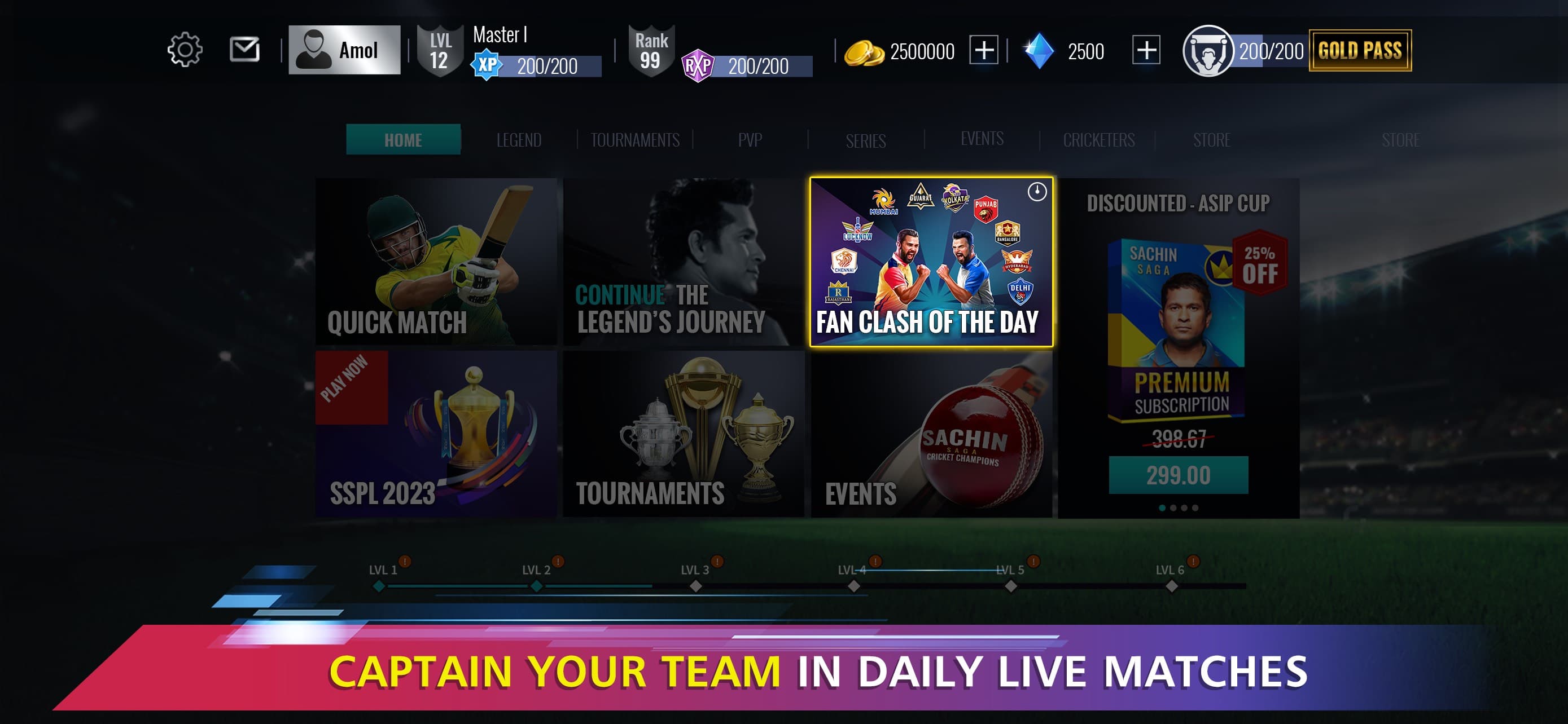 Sachin Saga Cricket Champions screenshot 3 - screenshot