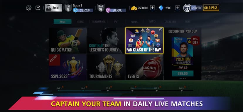 Sachin Saga Cricket Champions screenshot 3 - screenshot