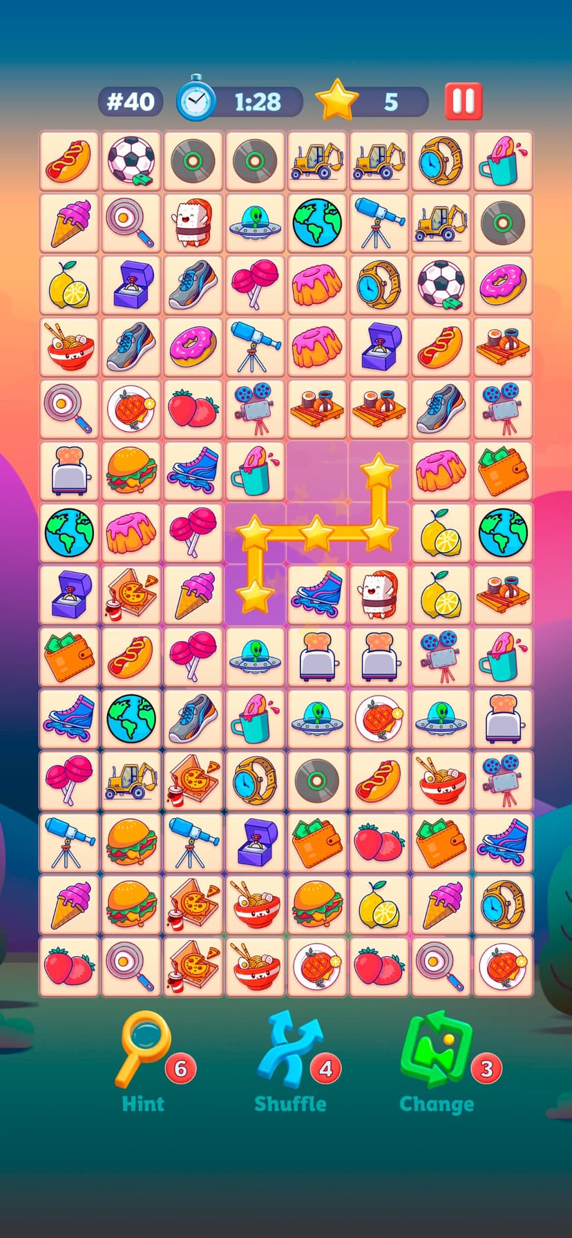 Pair Tiles: Match Puzzle 3-D screenshot 4 - screenshot