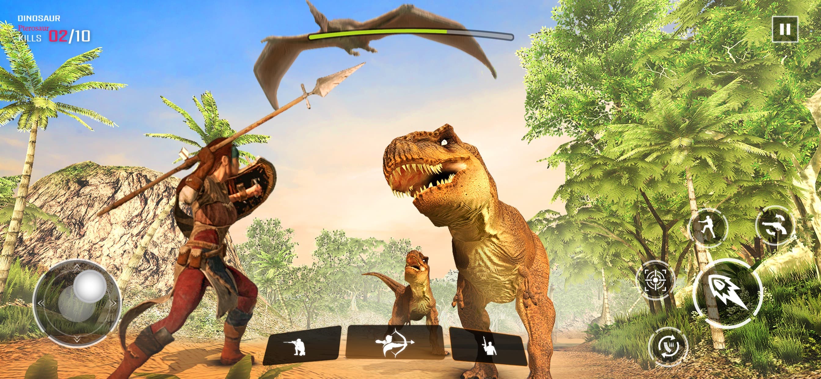 Dino Hunter - dinosaur games screenshot 3 - screenshot