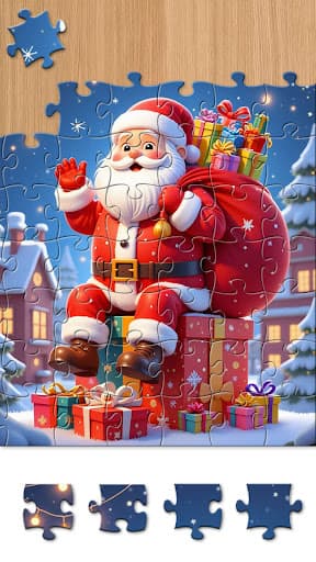 Christmas Jigsaw Puzzle Games screenshot 1 - screenshot