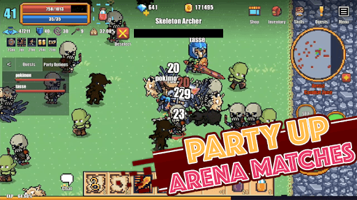 Pixel Knights Online 2D MMORPG screenshot 5 - screenshot
