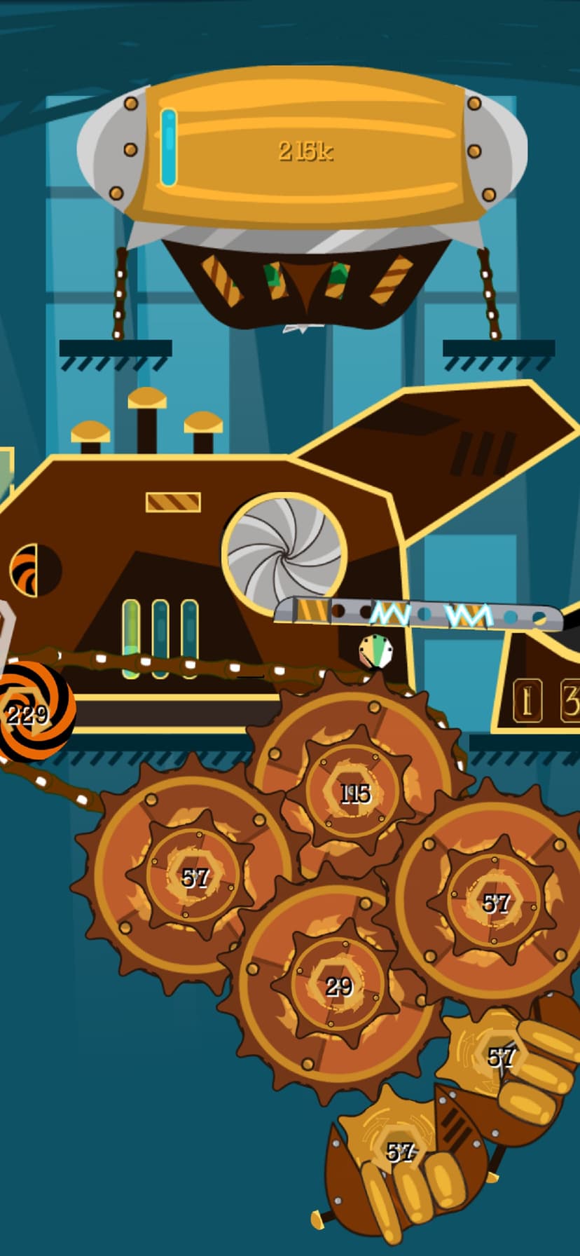 Steampunk Idle Spinner Factory screenshot 2 - screenshot