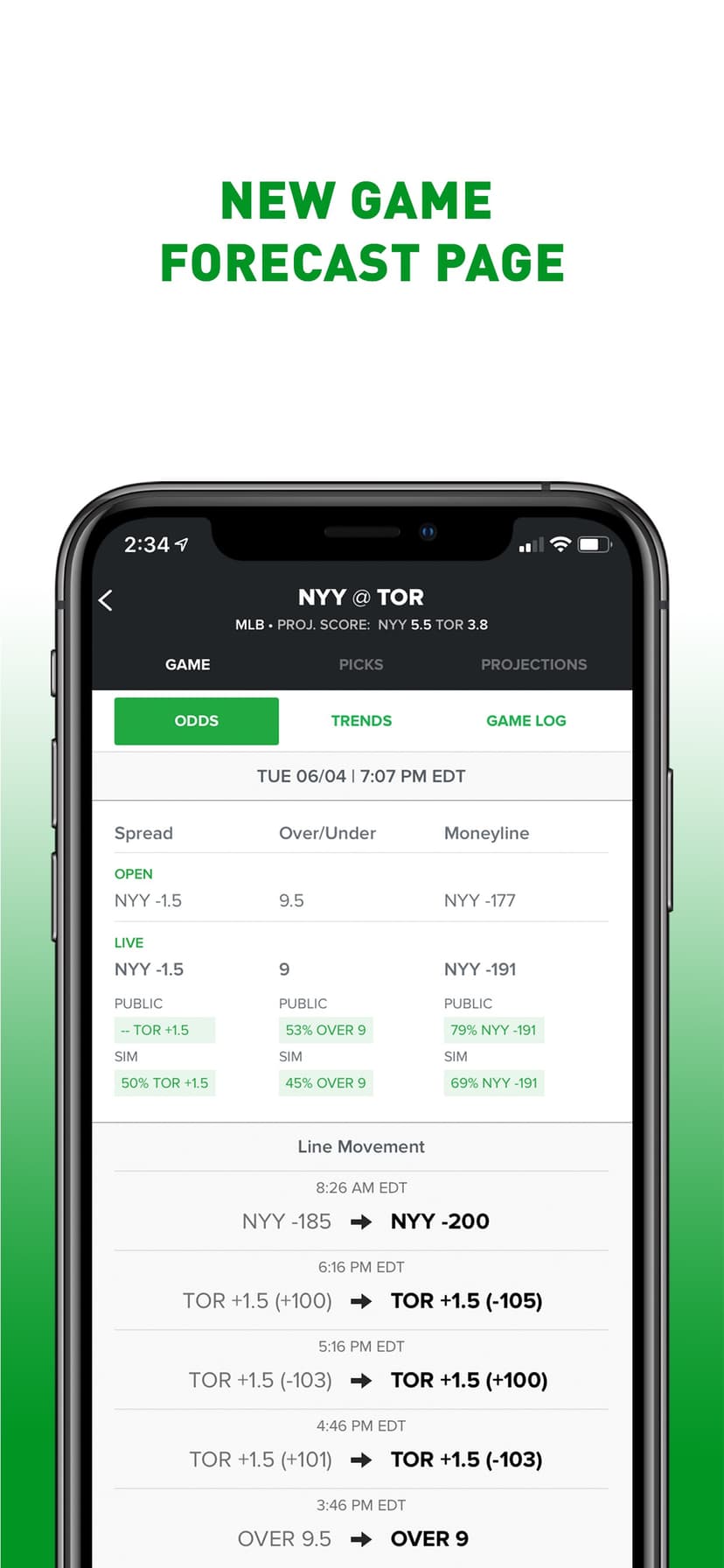 SportsLine screenshot 3 - screenshot