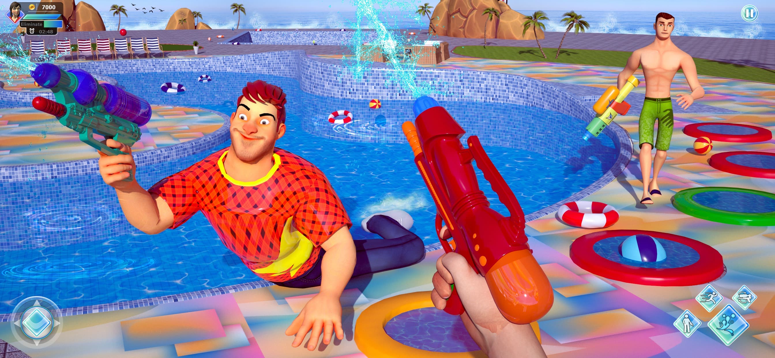 Paintball Shooting: Water Game screenshot 7 - screenshot