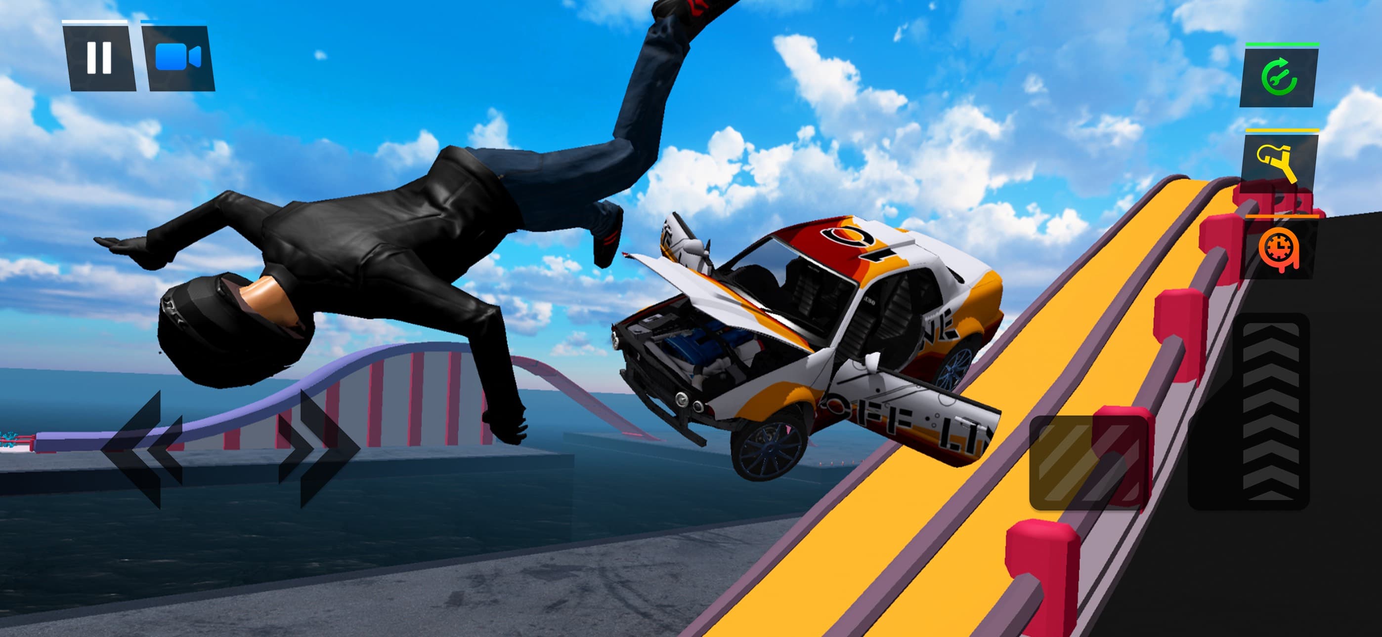 Stunt Car Crash Simulator 3D screenshot 3 - screenshot