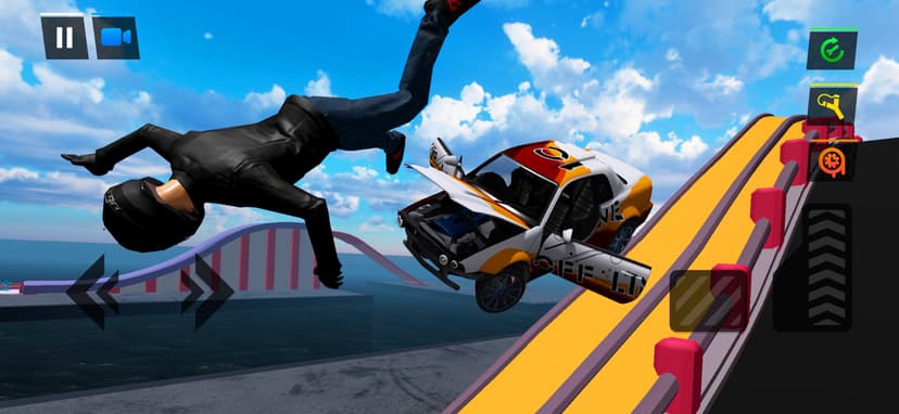 Stunt Car Crash Simulator 3D screenshot 3 - screenshot