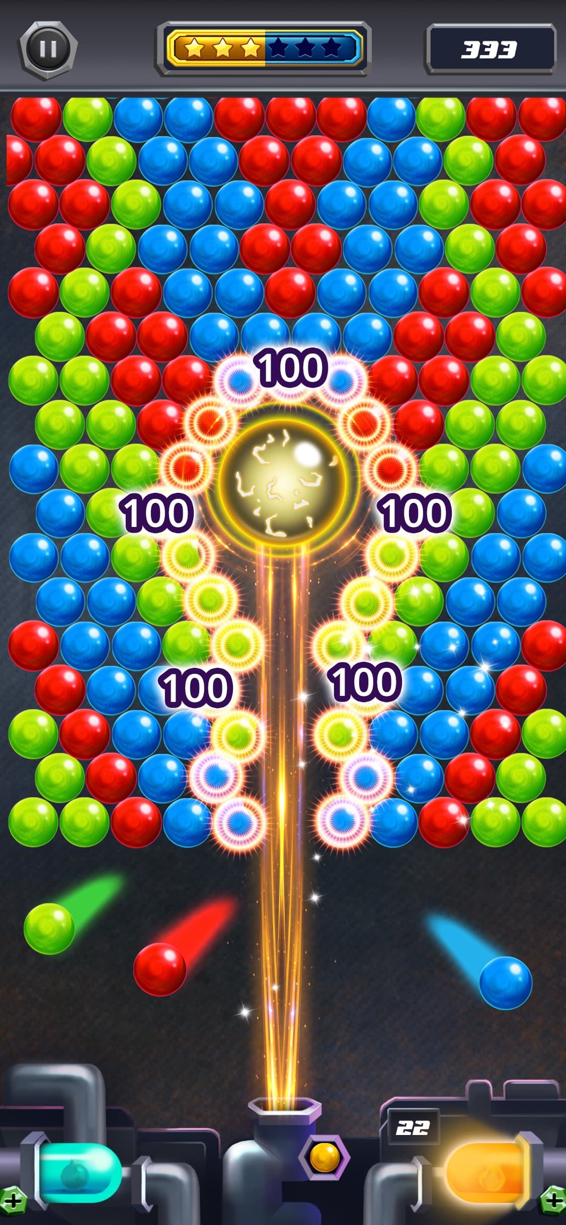 Power Pop Bubble Shooter Mania screenshot 5 - screenshot