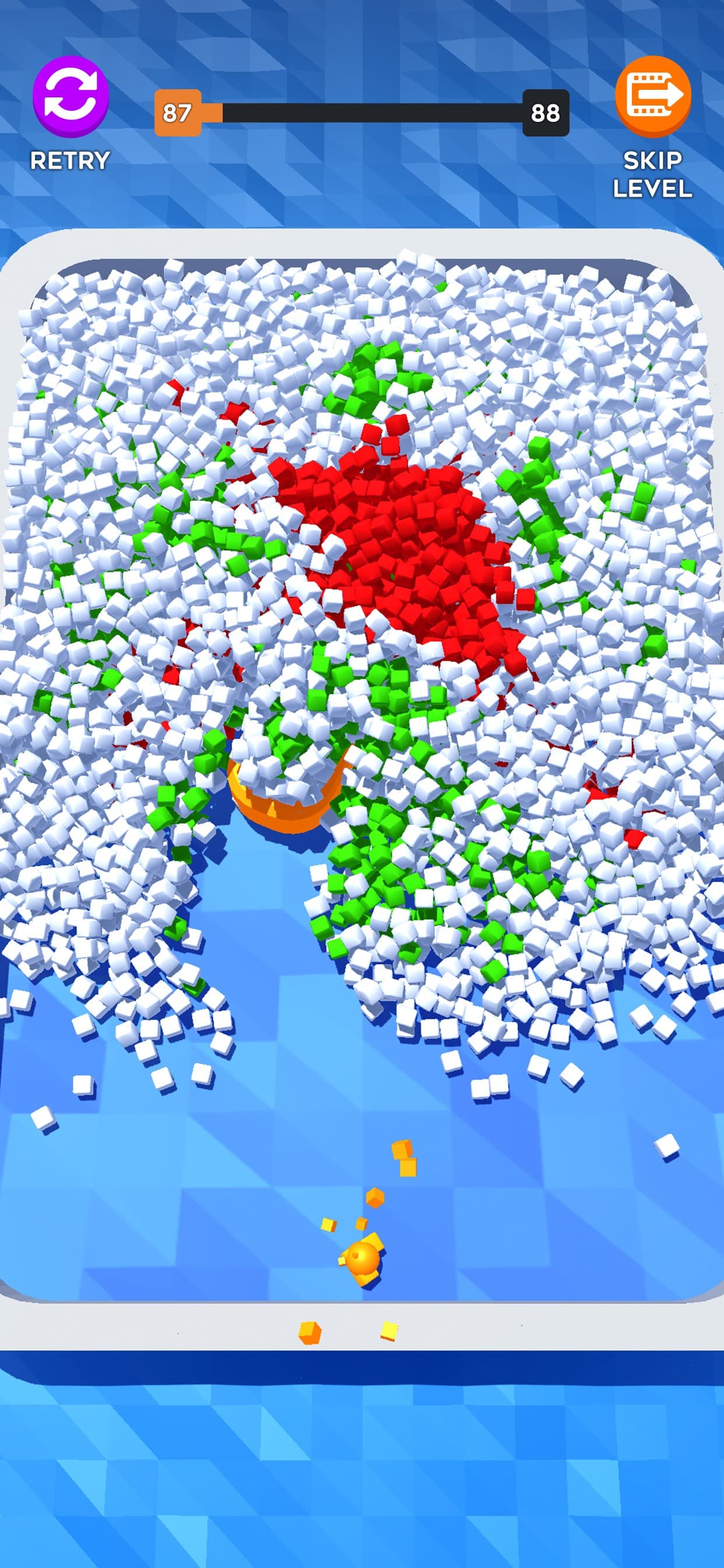 Collect Cubes - ASMR Puzzle screenshot 4 - screenshot