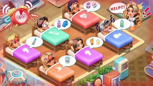 Nurse Rush:Hospital Game screenshot 1 - screenshot
