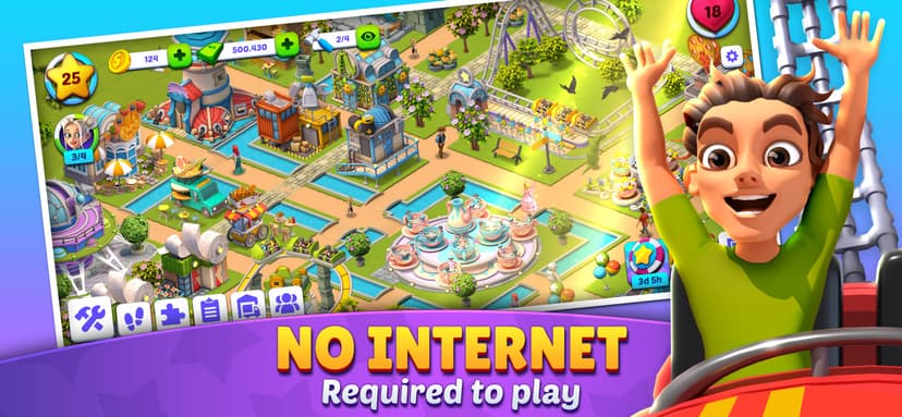Roller Coaster Life Theme Park screenshot 5 - screenshot
