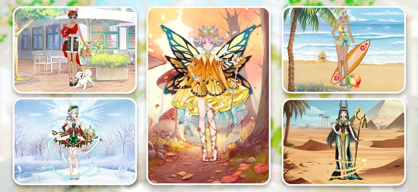 Anime Dress Up Games: Stylist screenshot 5 - screenshot