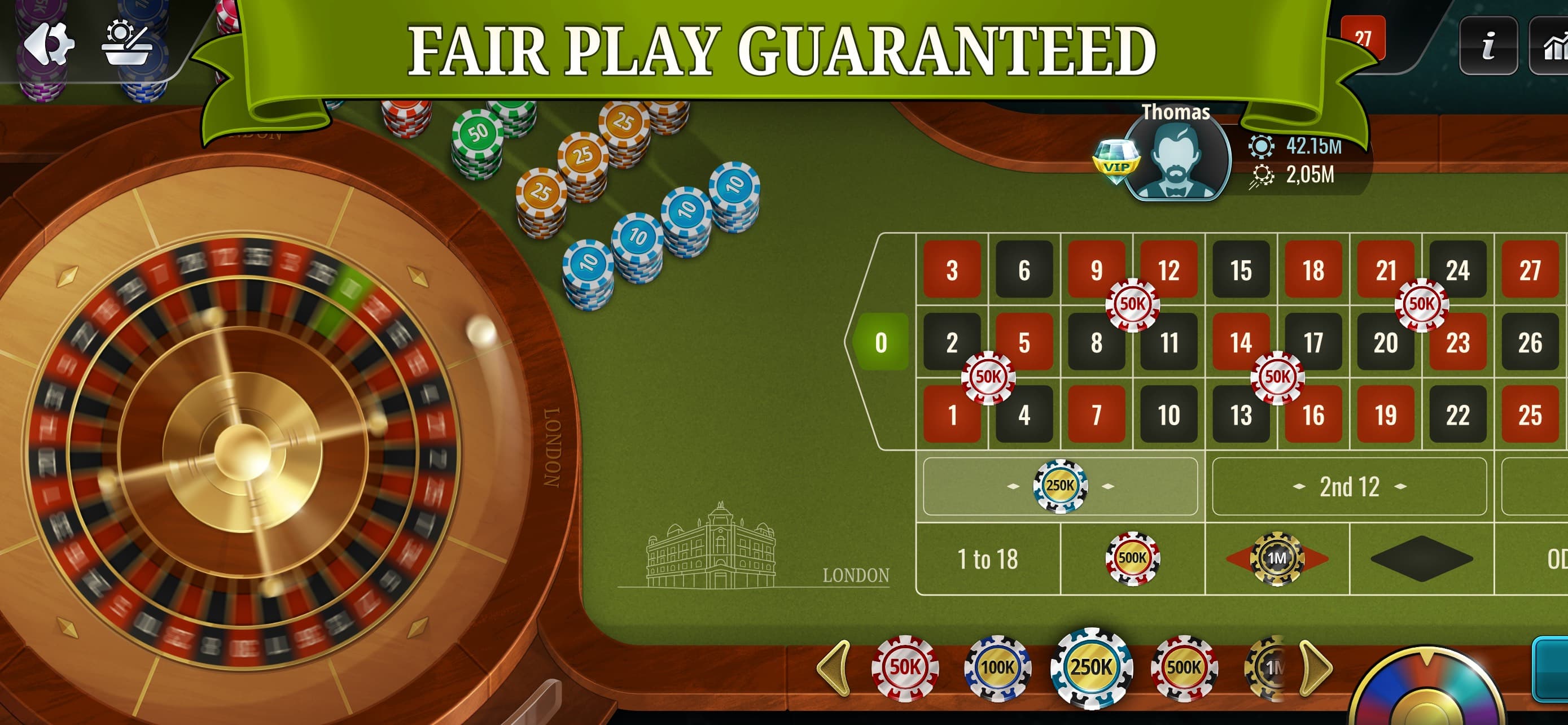 Roulette - Wheel of Fortune screenshot 1 - screenshot
