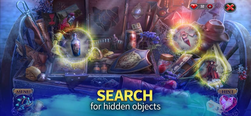 Kiss of the Night: F2P Mystery screenshot 1 - screenshot