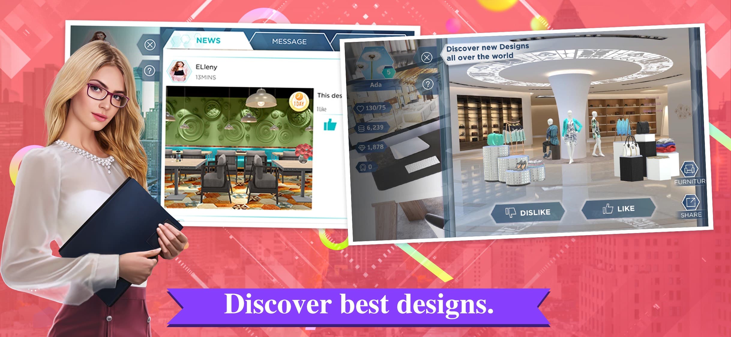 Design My Room: Fashion screenshot 2 - screenshot