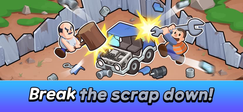Scrap Metal Factory : IdleGame screenshot 1 - screenshot
