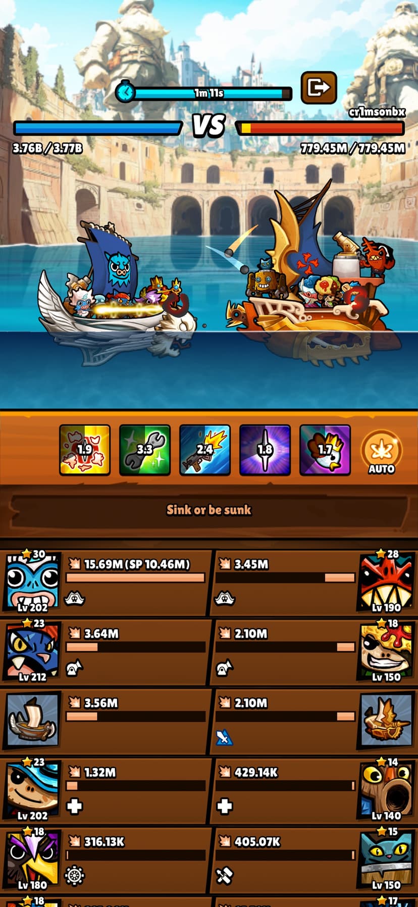 Bounty Bash: Idle Pirate RPG screenshot 7 - screenshot