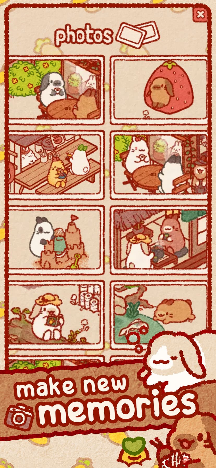 Usagi Shima: Cute Bunny Game screenshot 7 - screenshot