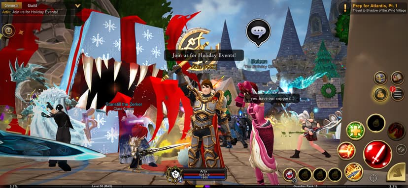 AdventureQuest 3D MMORPG screenshot 1 - screenshot