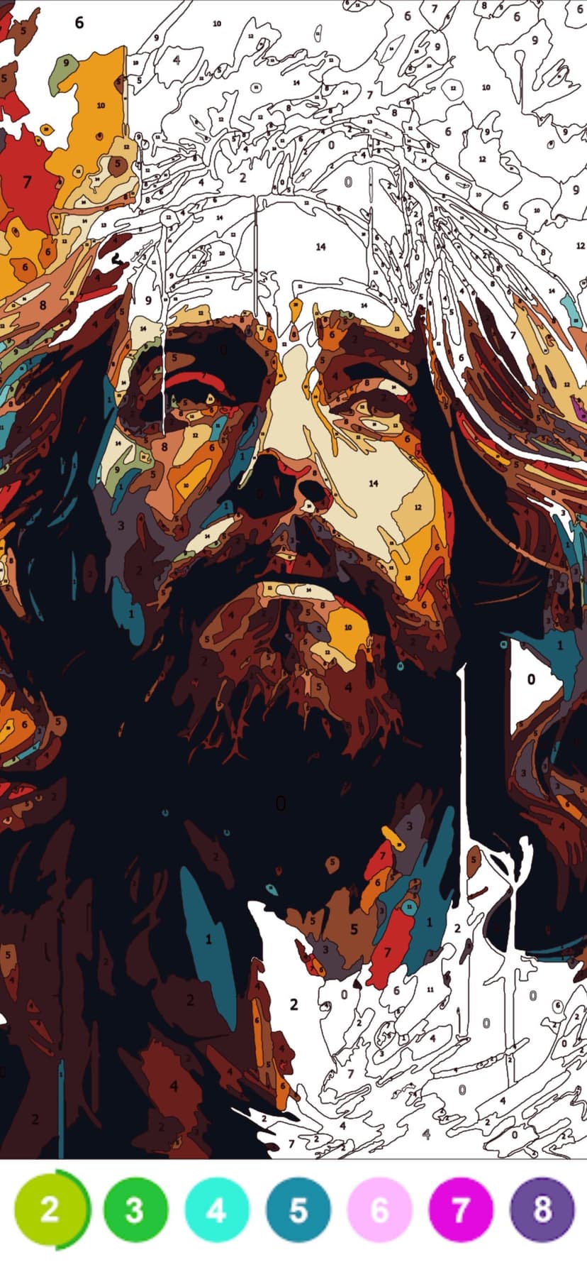 Bible Oil Painting By Number screenshot 1 - screenshot