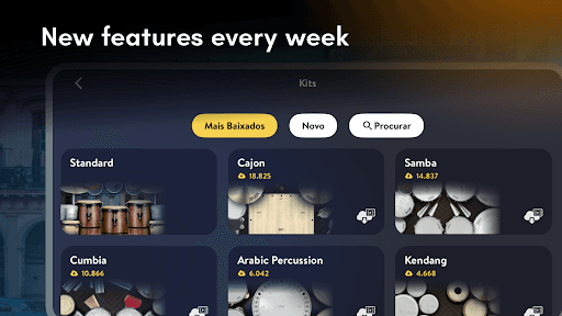 Real Percussion: drum set screenshot 3 - screenshot