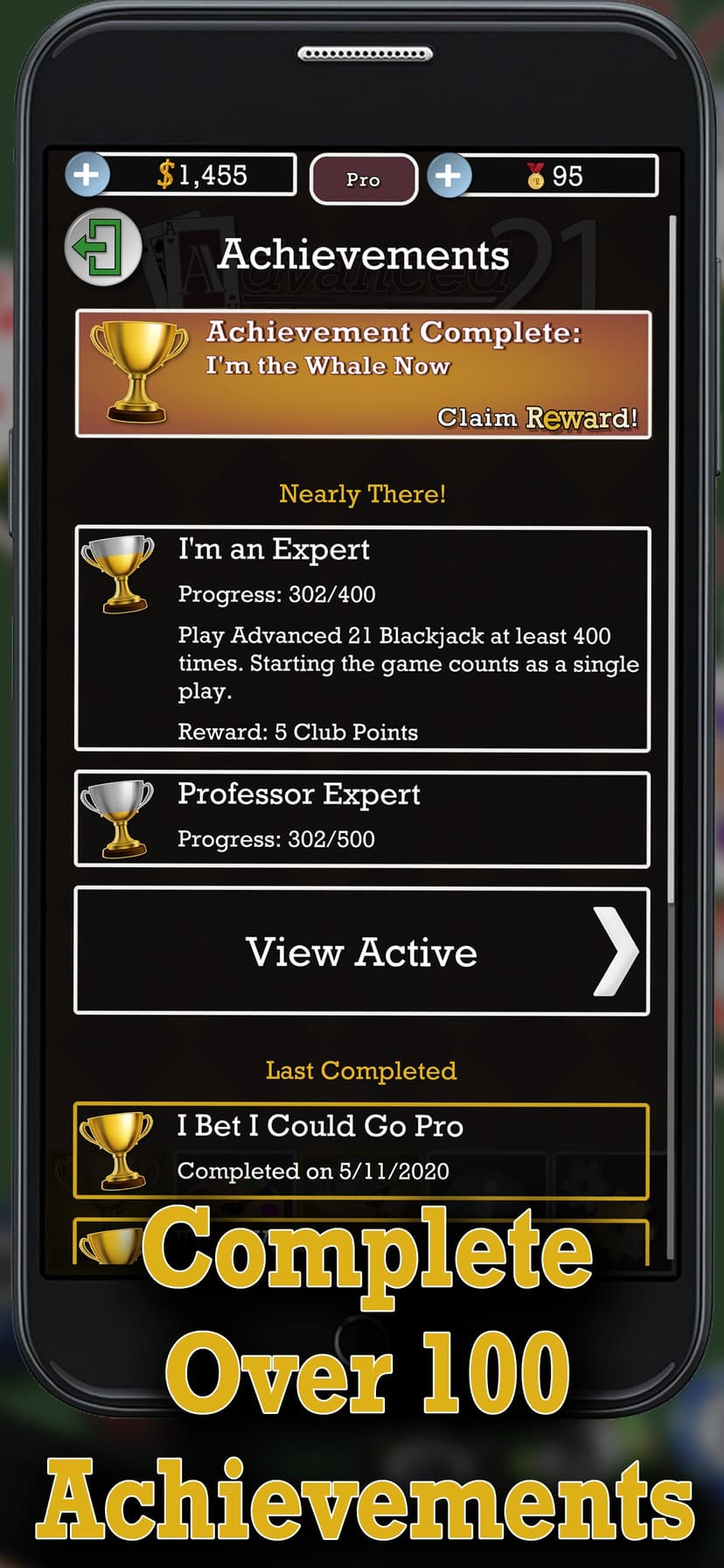 Advanced 21 Blackjack screenshot 7 - screenshot