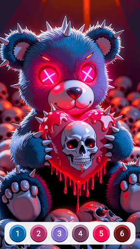 Dark Fairytale Color by Number screenshot 8 - screenshot
