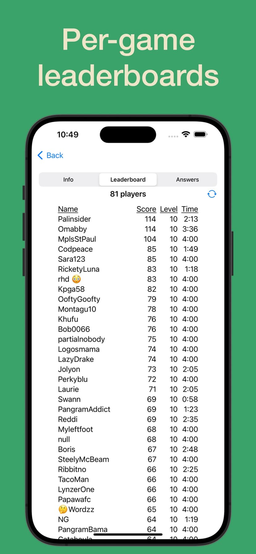 Pangram screenshot 8 - screenshot