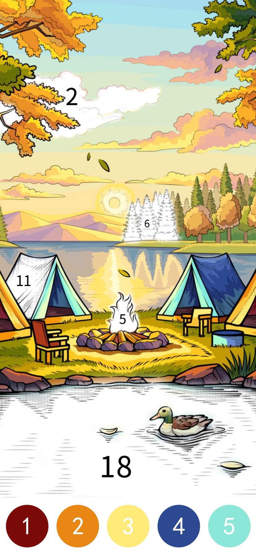 Vivid Color Paint By Number screenshot 7 - screenshot